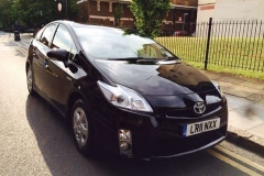 Black Toyota Prius Minicab